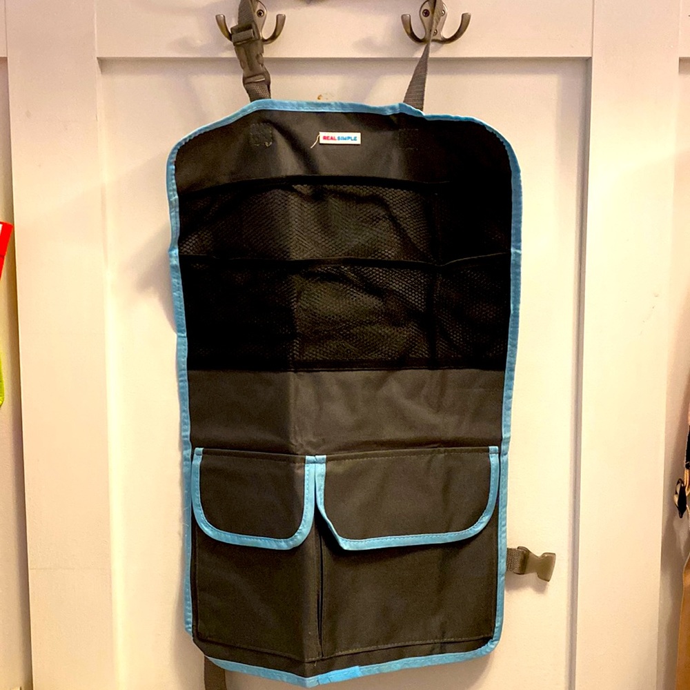 NEW Real Simple Back of Seat Car Organizer